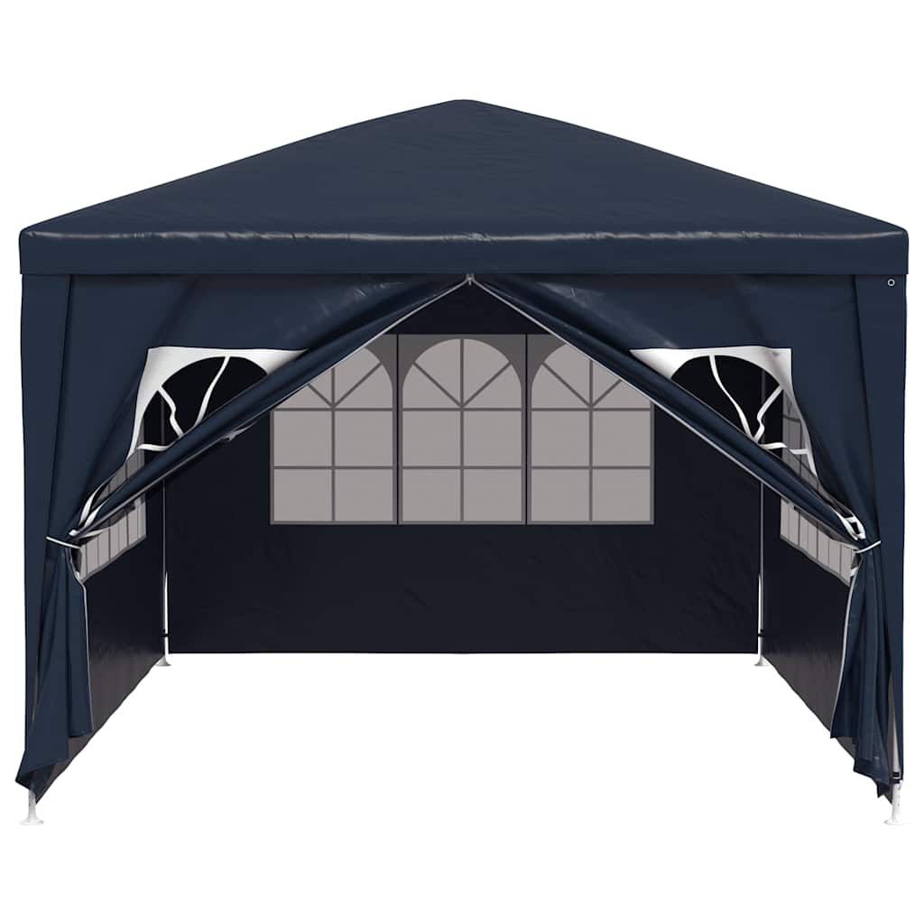 Party-Zelt 400 x 300 x 255 cm Rot PE und Stahl