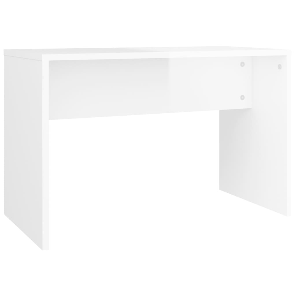 Schminkhocker Weiß 70x35x45 cm Holzwerkstoff