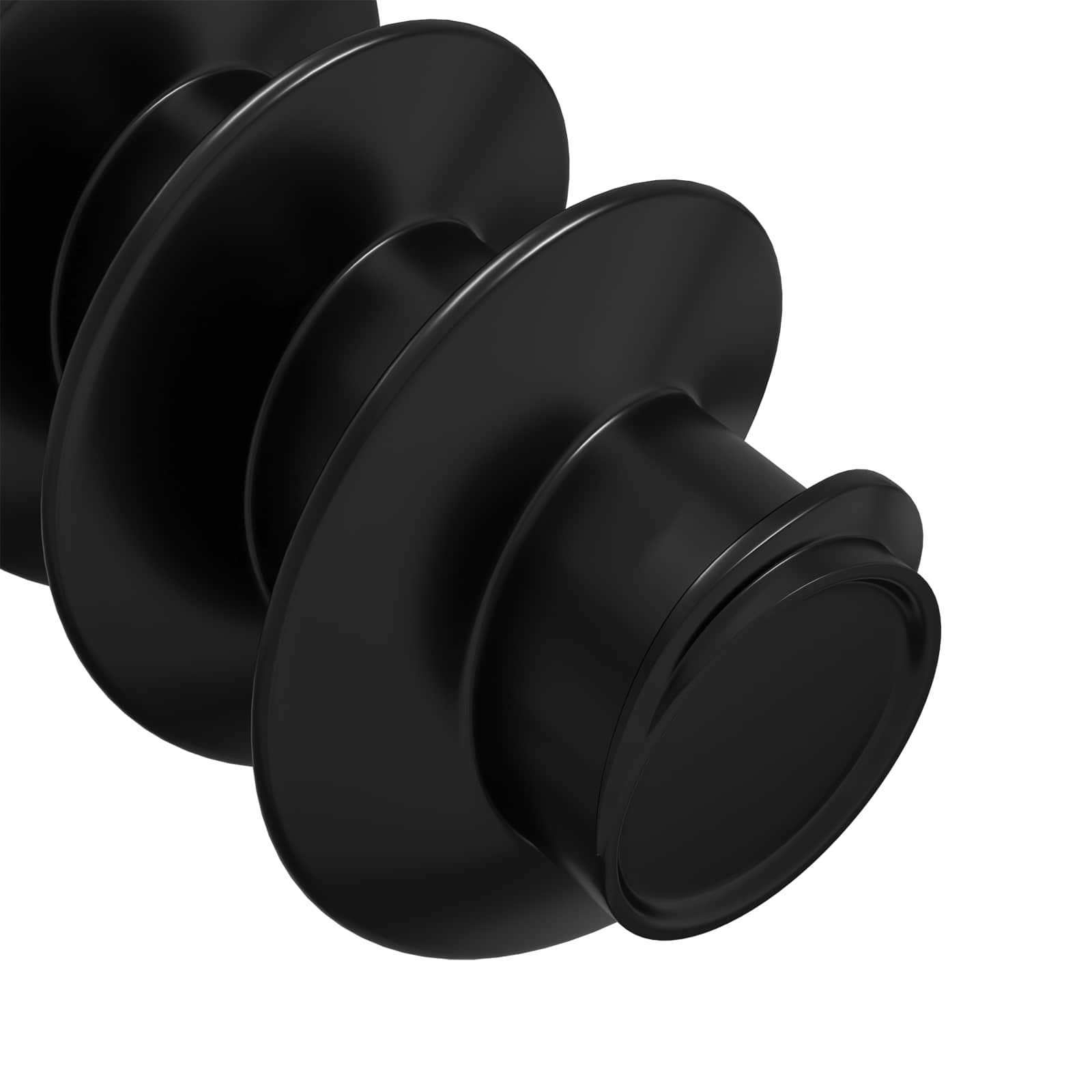 Steckkappen-Schraube 2 pcs Schwarz M5 x 40 mm Eisen