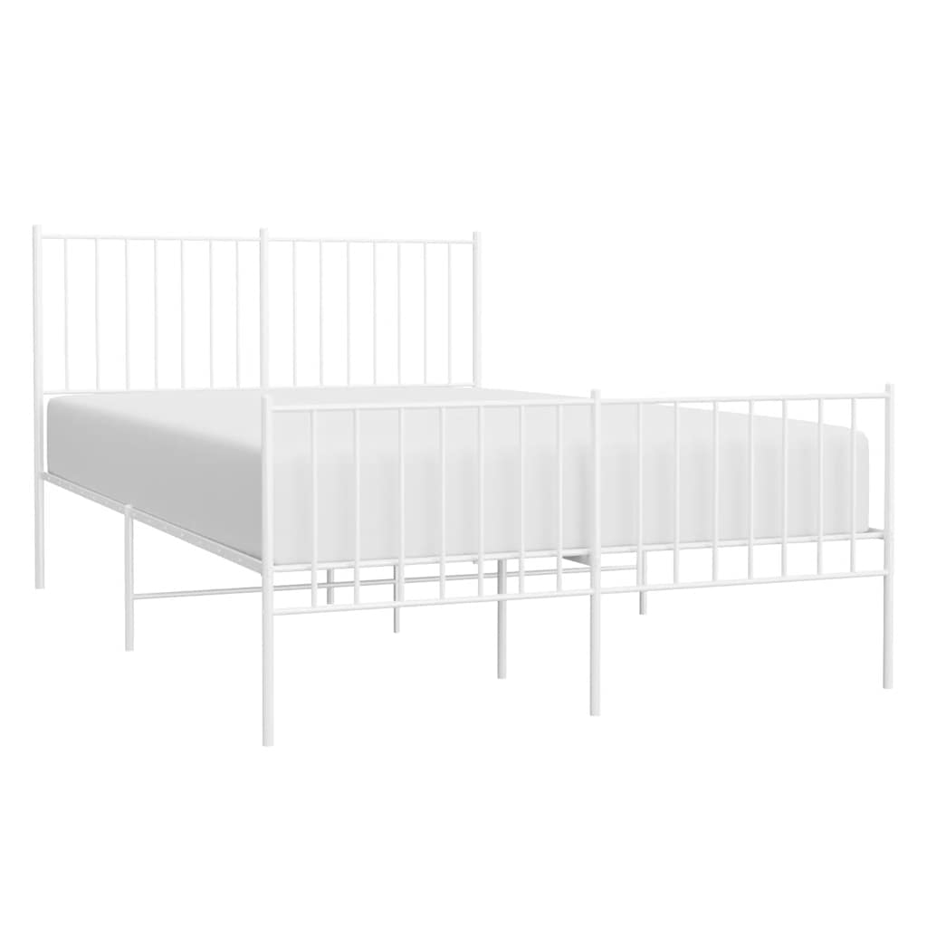 Bettgestell Metall Schwarz 75x190 cm