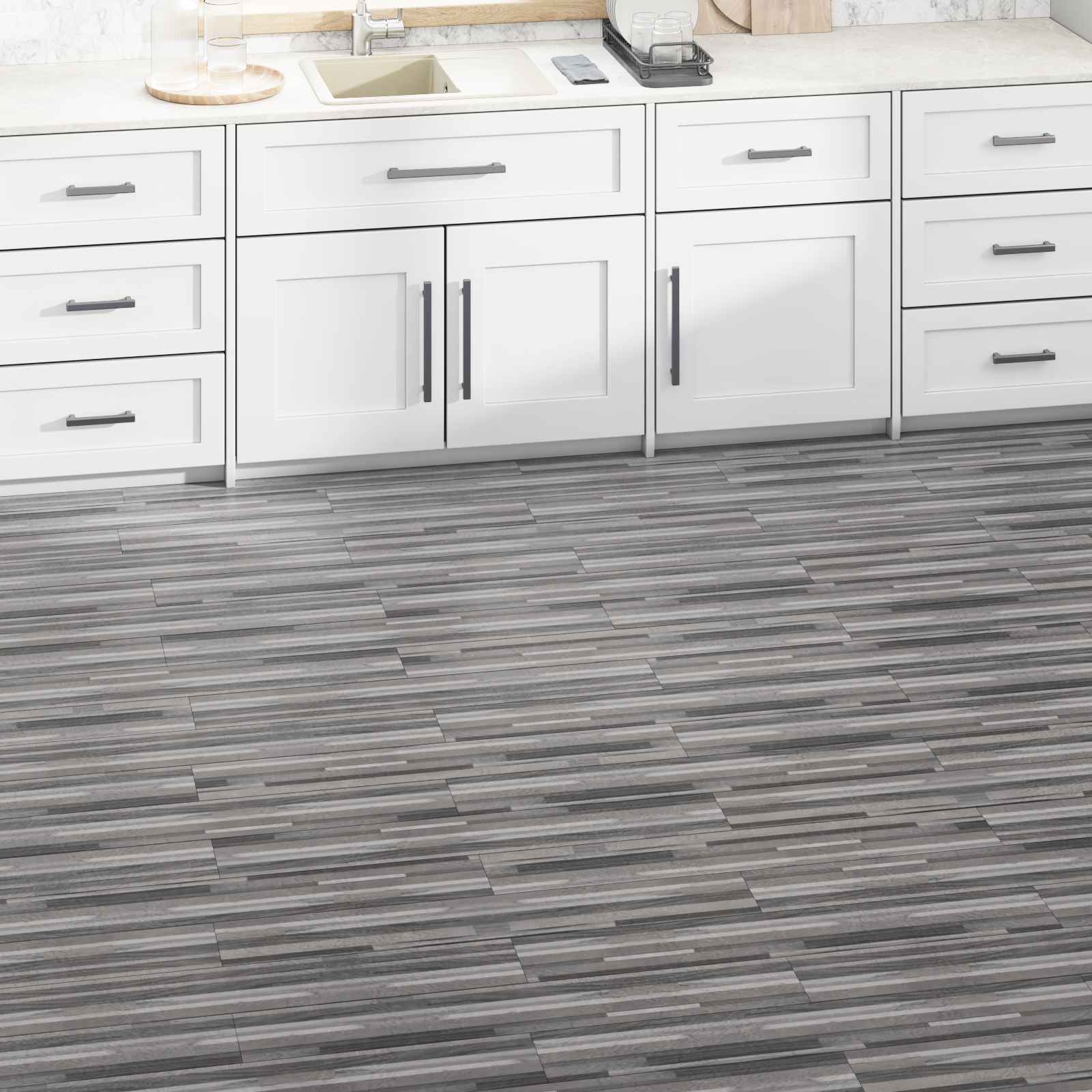 Bodenplanken 36 pcs Walnussbraun 5,02 m² PVC