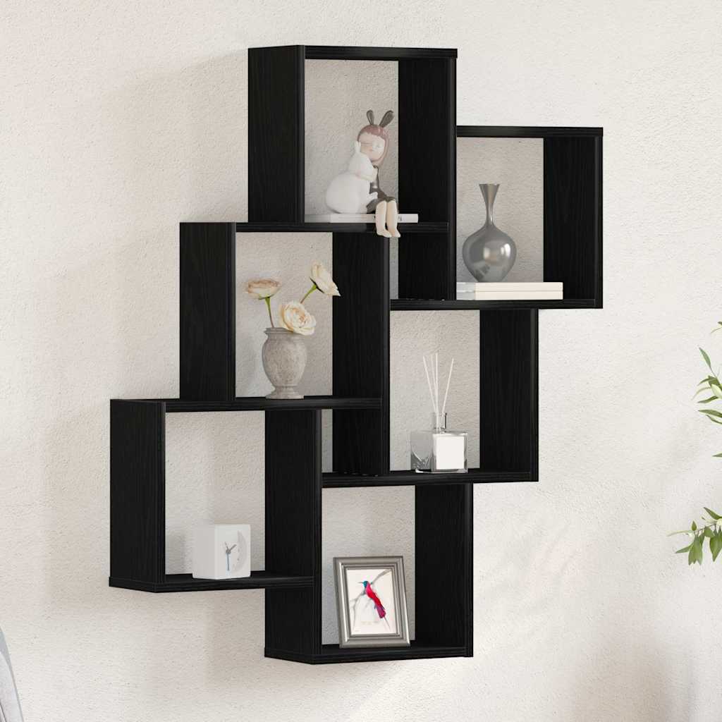 Würfelregal Weiß 78x15x93 cm Holzwerkstoff