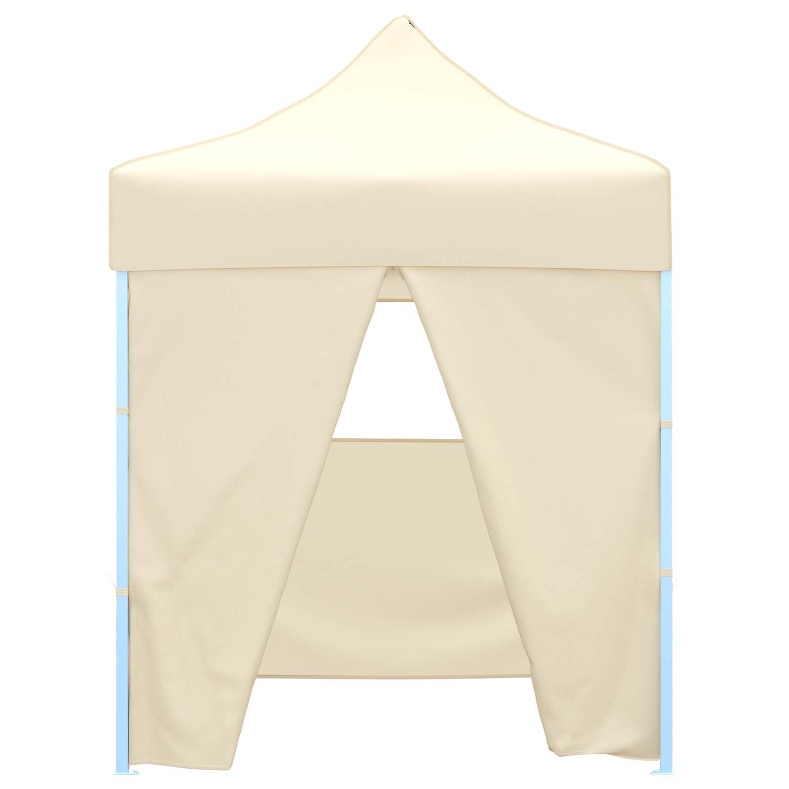 Partyzelt Faltbar Pop-Up Schwarz 200x200x306 cm