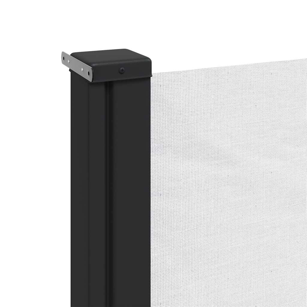 Seitenmarkise Ausziehbar Schwarz 100x300 cm