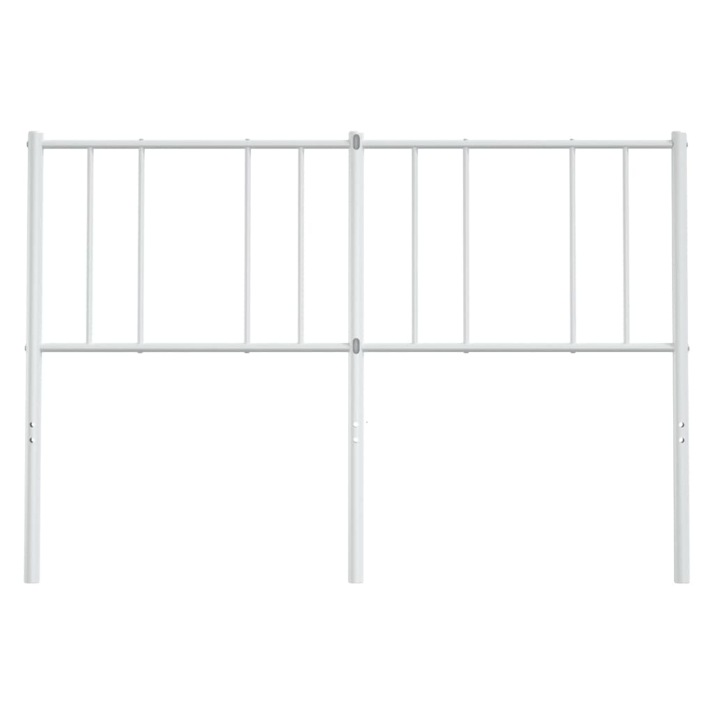 Ersatz-Kopfteil Metall Schwarz 80 cm