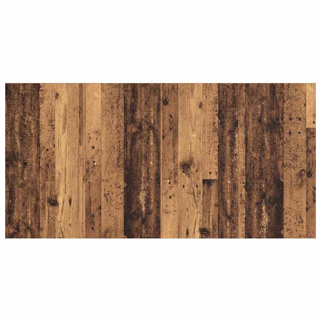 Kopfteil mit Nachttischen Weiß Holzwerkstoff