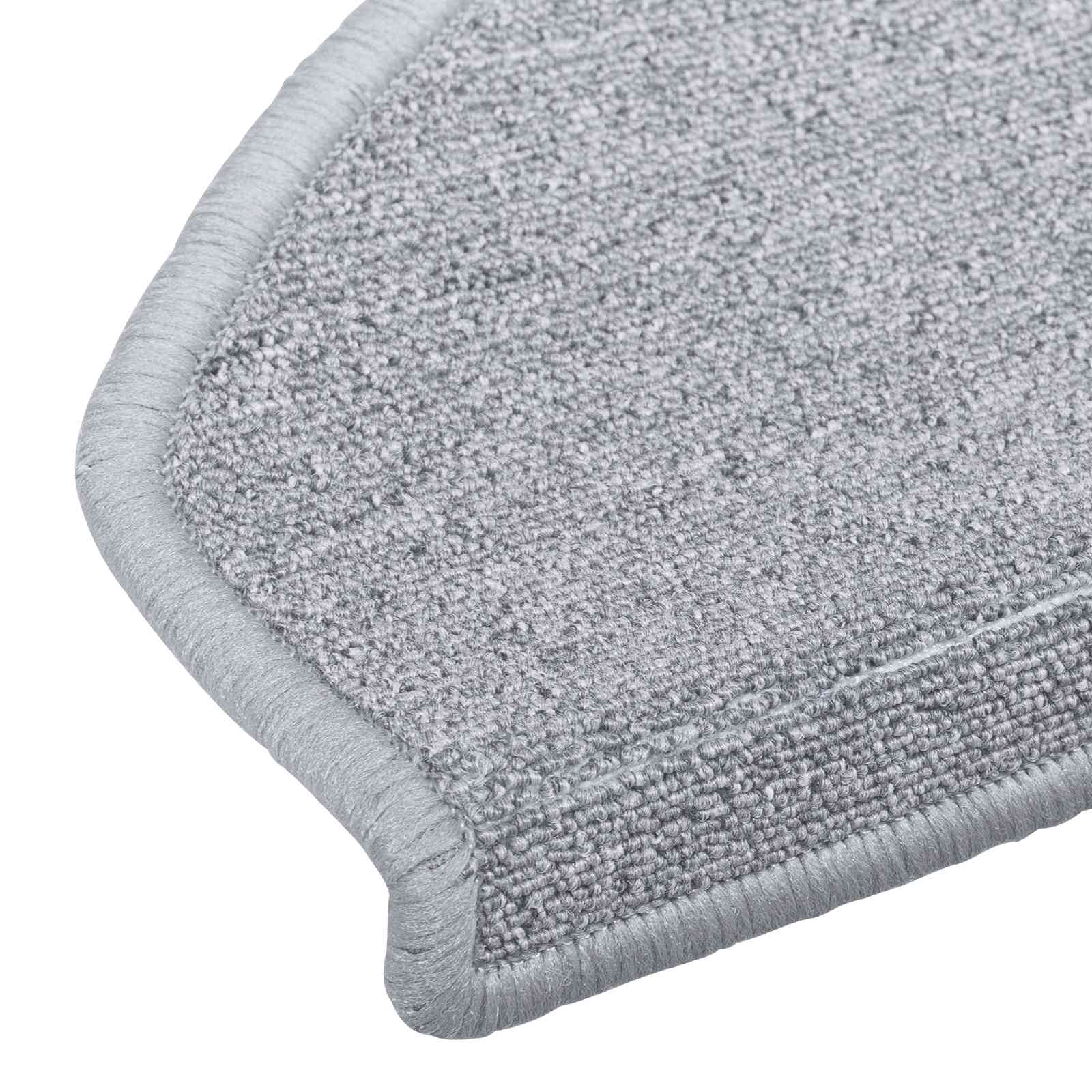 Stufenmatten 15 Stk. 56x17x3 cm Anthrazit Halbrund