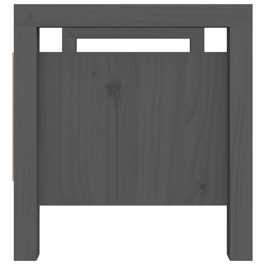 Flurbank 80x40x60 cm Massivholz Kiefer
