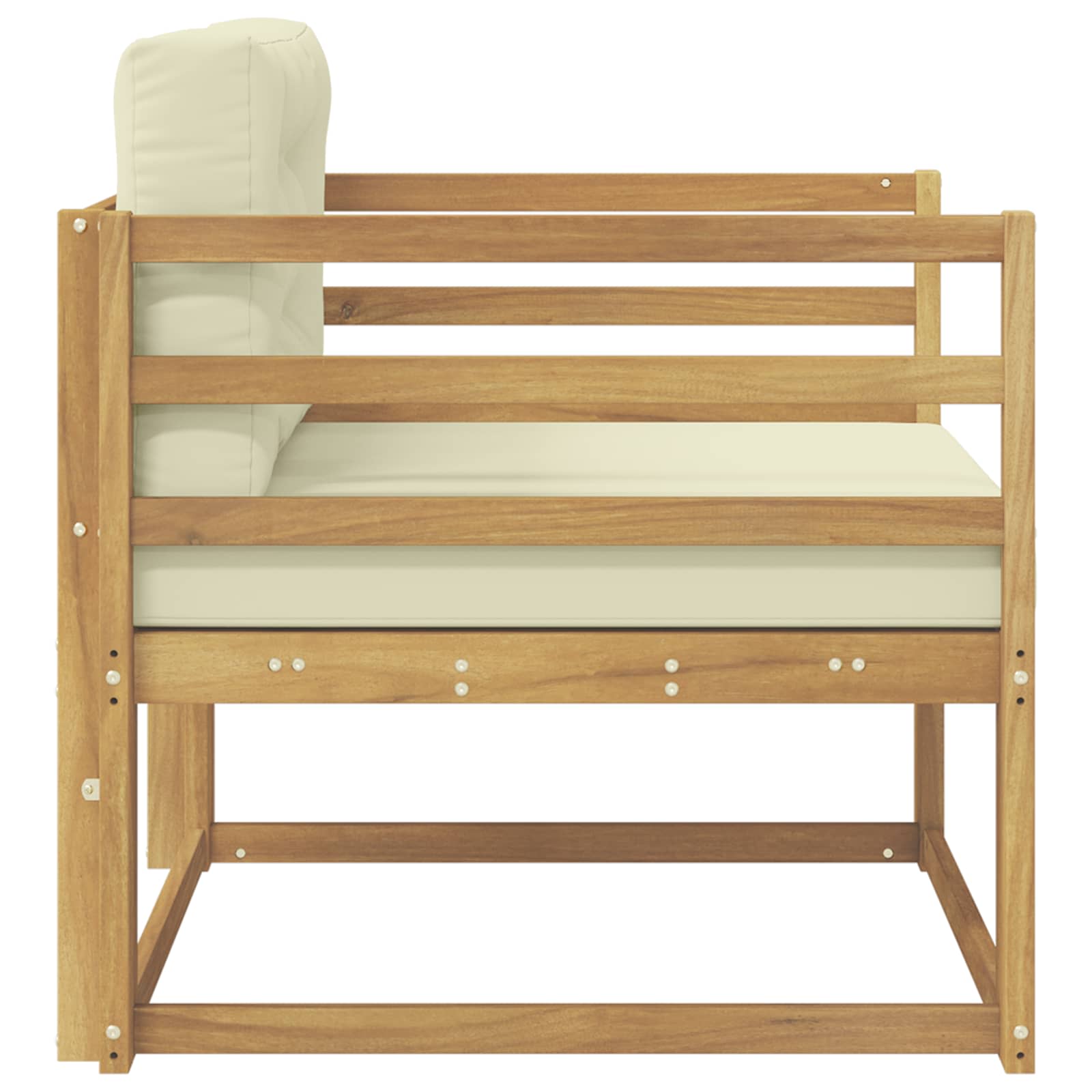 Outdoor Mittelsofa Natur