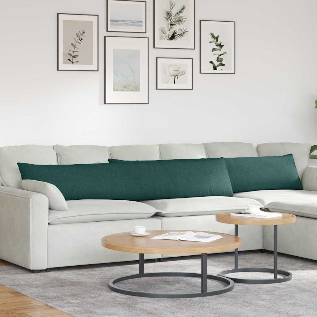 Sofakissen 2 pcs Hellgrau 50 x 30 cm Stoff