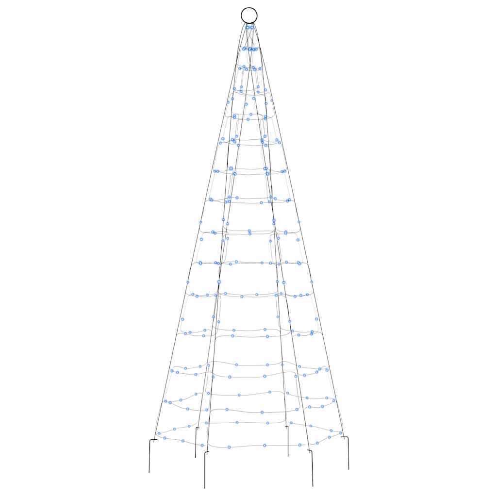 LED-Weihnachtsbaum 200 LEDs Warmweiß 180 cm