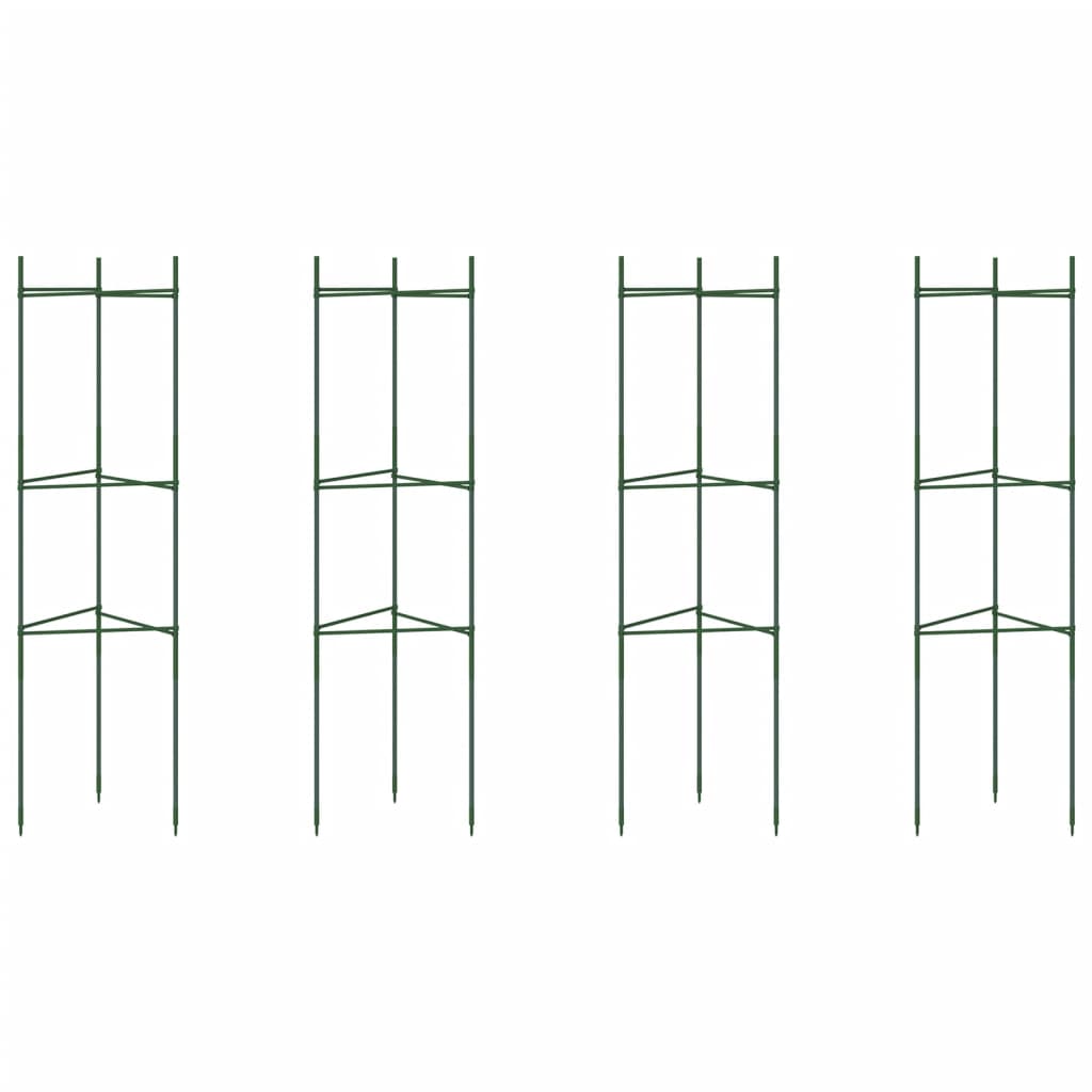 Tomatenkäfige 8 Stk. 116 cm Stahl und PP