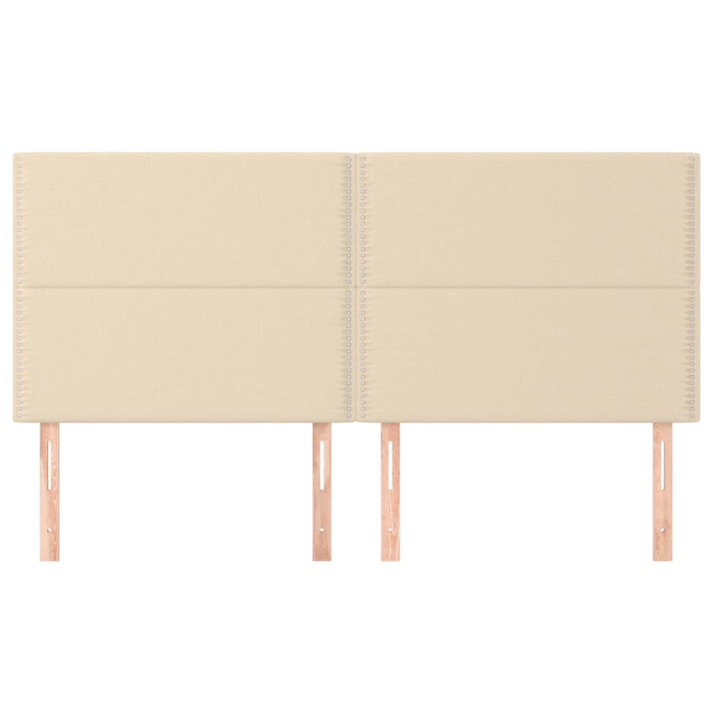 Kopfteil Dunkelgrau 80 x 5 x 118/128 cm Stoff