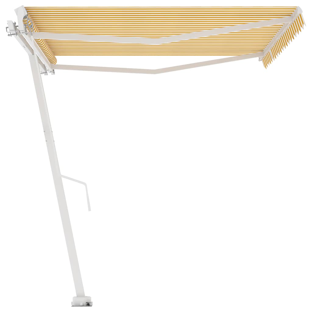 Standmarkise Manuell Einziehbar 300x250 cm Creme