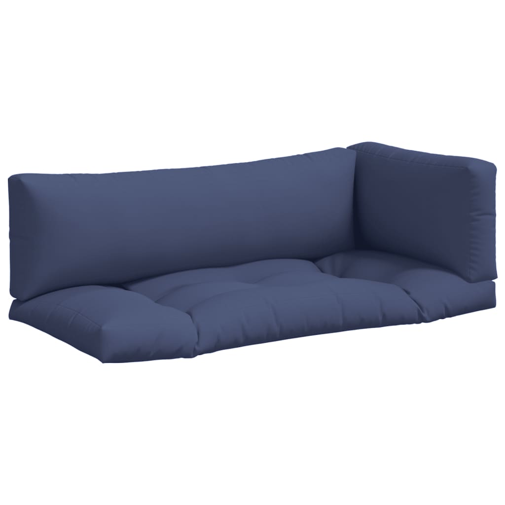Palettenkissen Blau Weiß Gestreift 58x58x10 cm Oxford-Gewebe