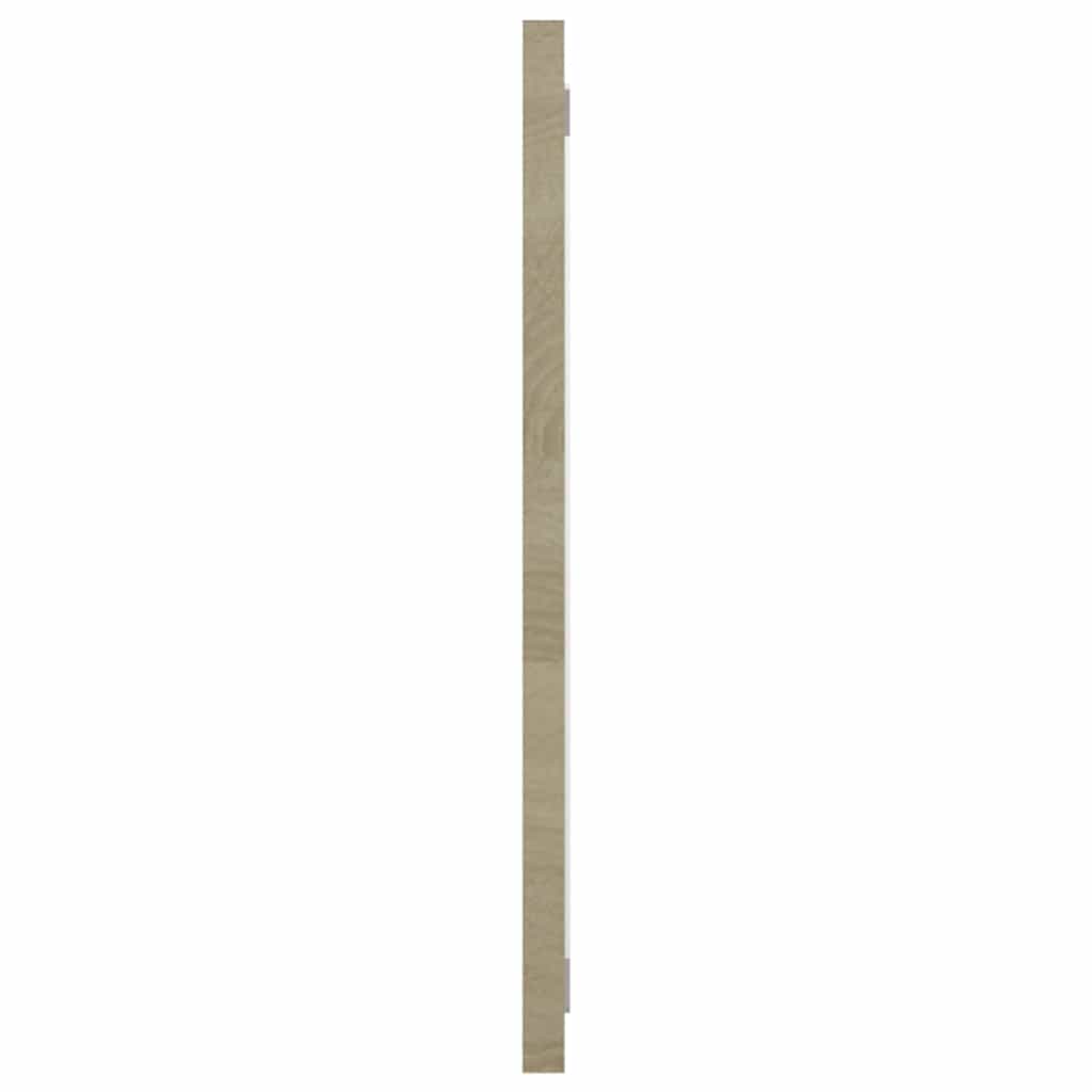 2-tlg. Badmöbel-Set Weiß Holzwerkstoff