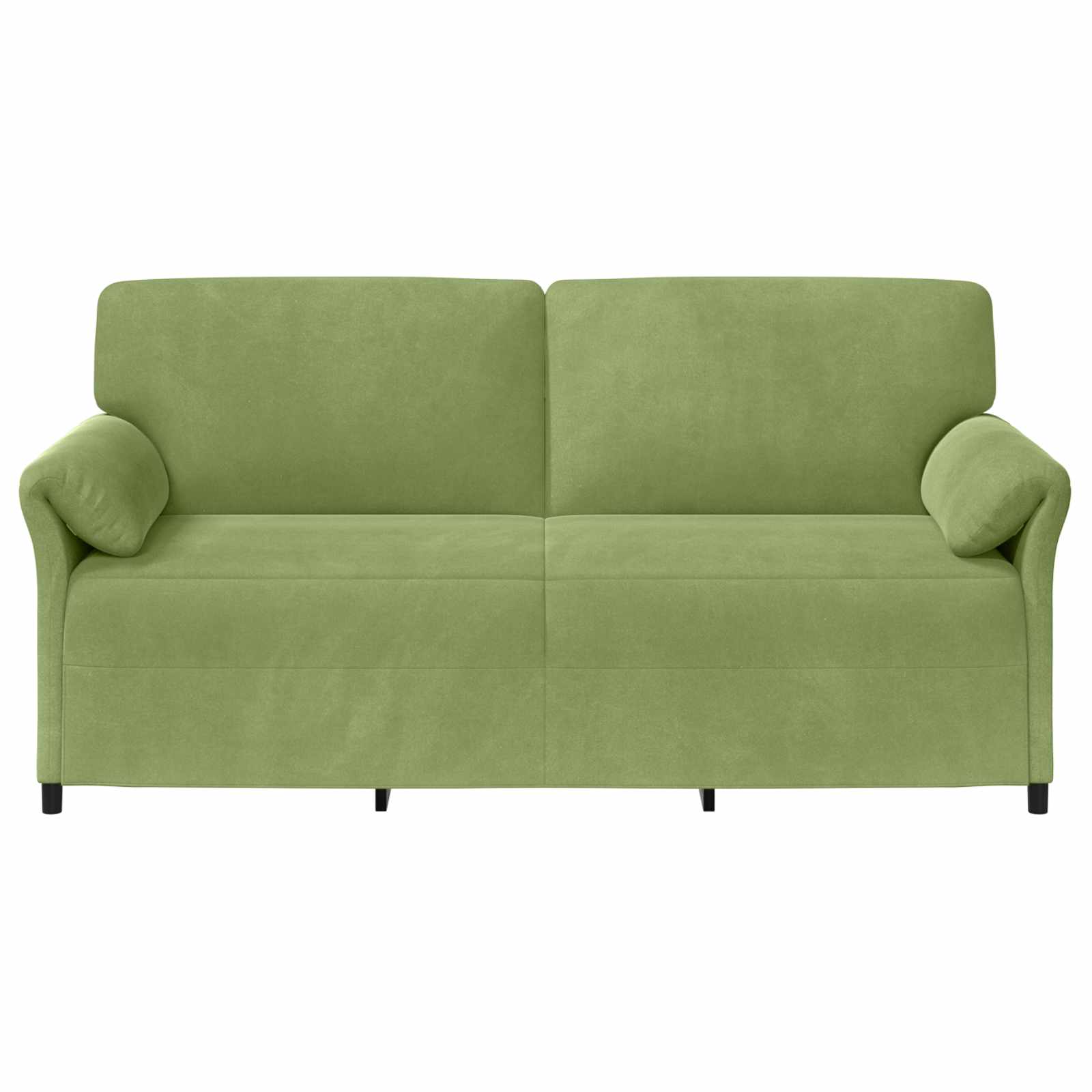 1-Sitzer Sofa Hellgrau 88 x 83 x 95 cm Samt