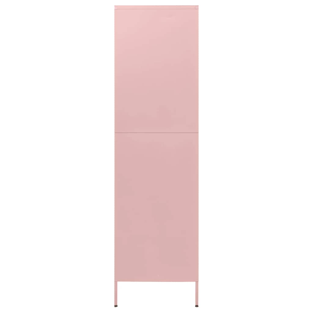 Kleiderschrank Olivgrün 90x50x180 cm Stahl
