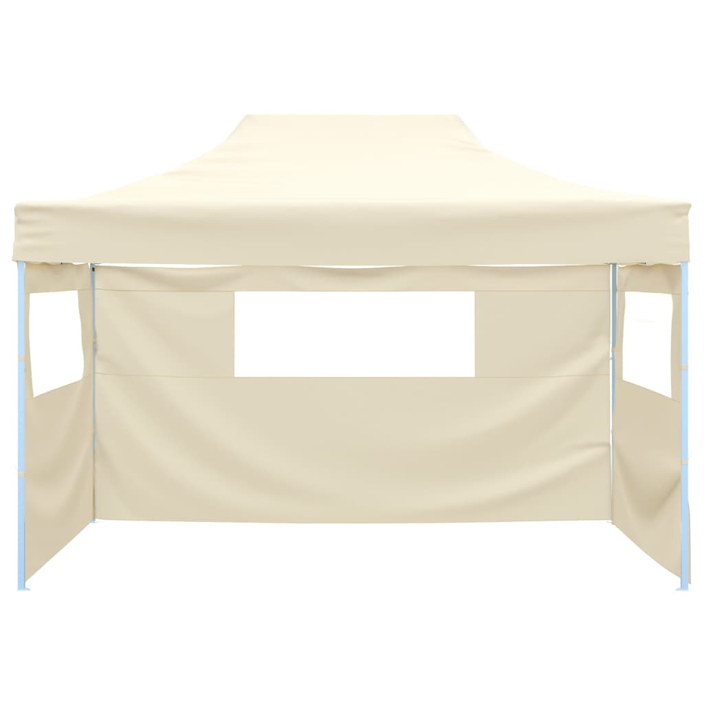 Faltzelt mit 3 Seitenteilen 3x4,5 m Blau