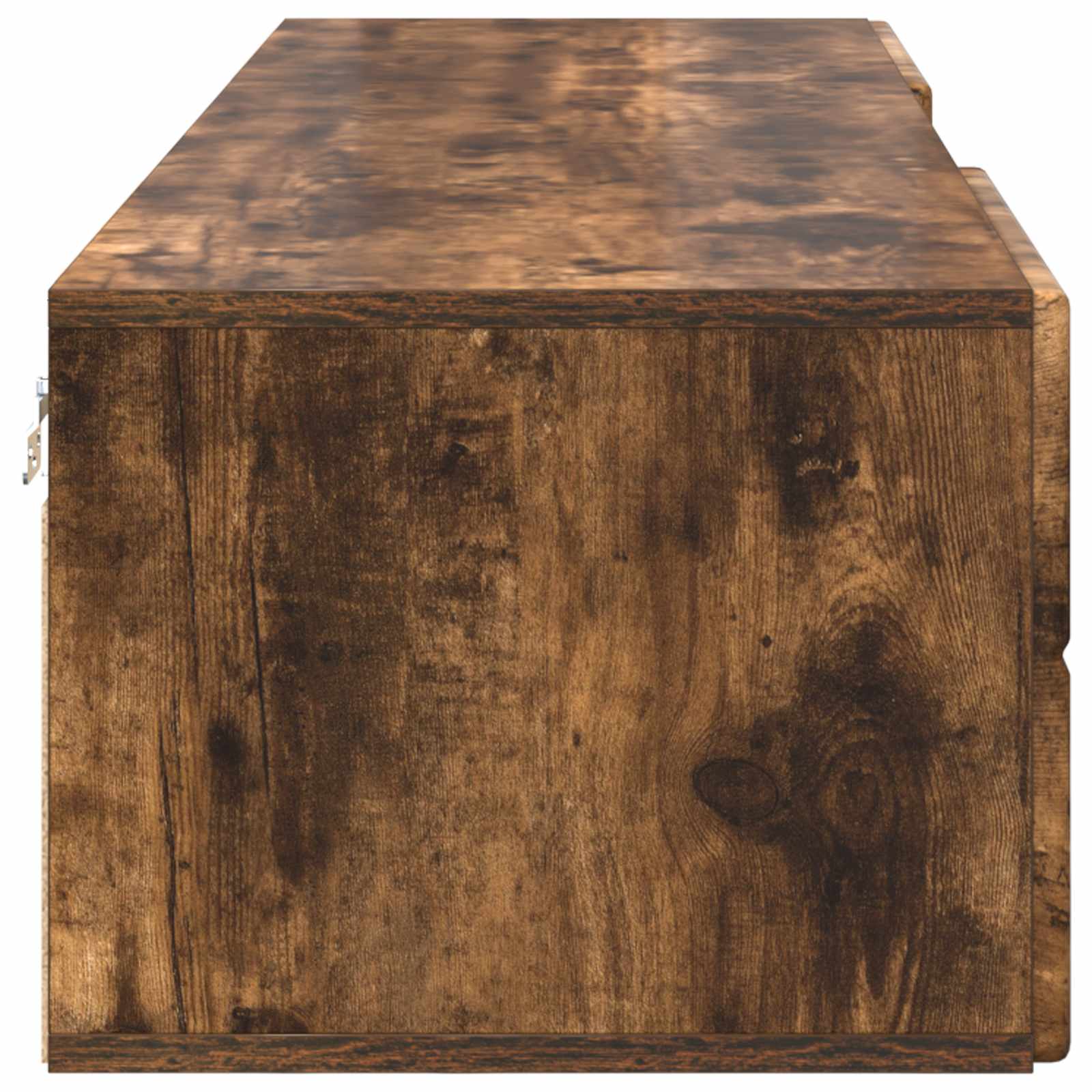 Highboard mit Regal FLORIN Weiß 60 x 35 x 182 cm Holzwerkstoff