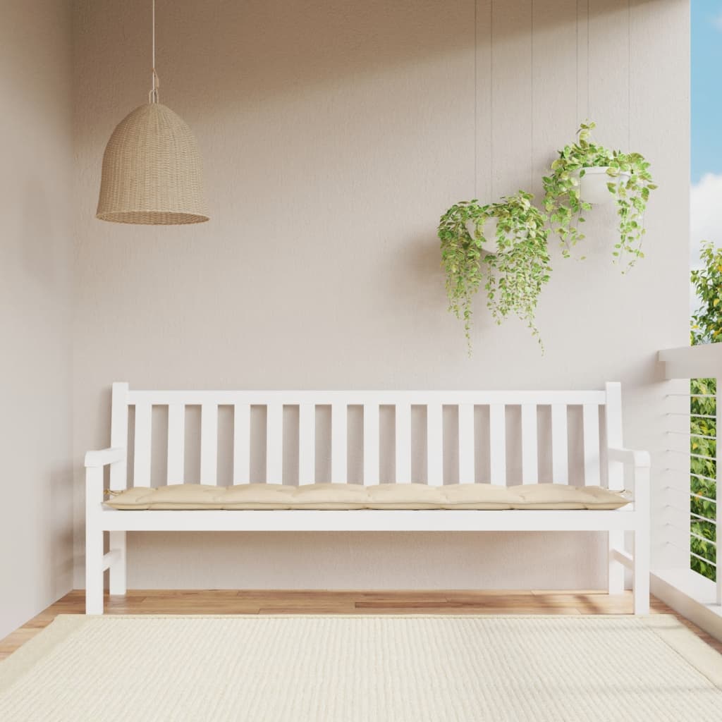 Gartenbank-Auflage Anthrazit 100x50x7 cm Oxford-Gewebe