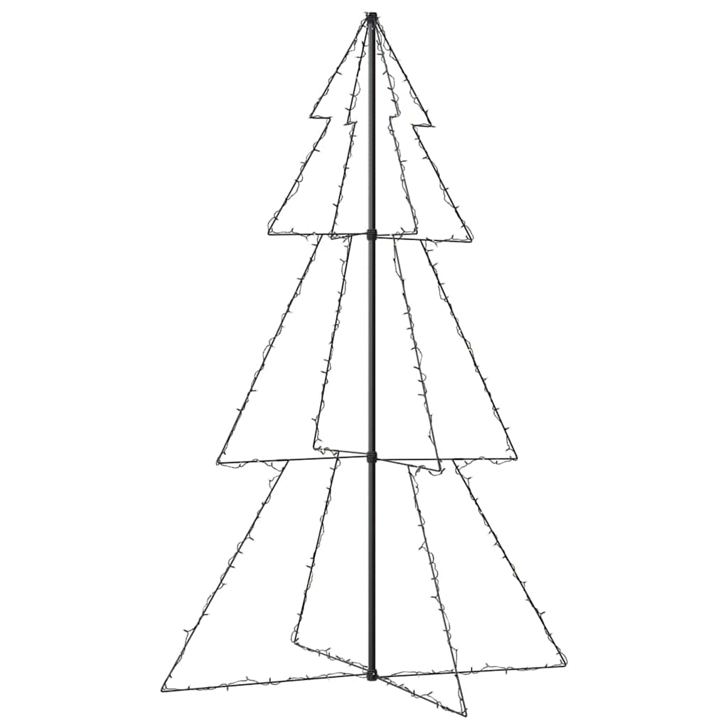 Weihnachtsbaum in Kegelform 160 LEDs Indoor & Outdoor 78x120 cm