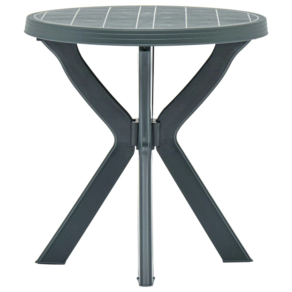 Bistrotisch Weiß Ø70 cm Kunststoff