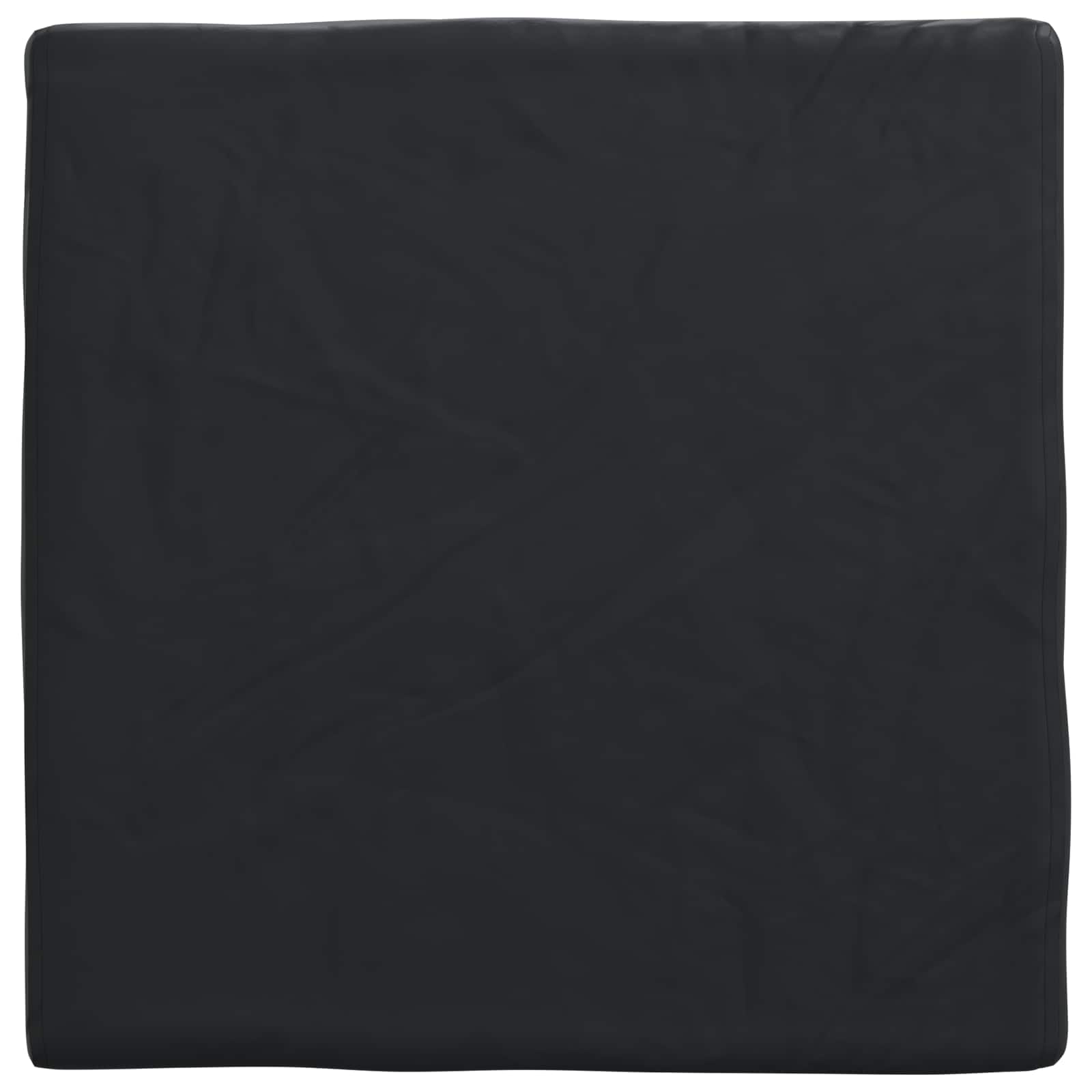 Tischdecken Uni Schwarz 62 x 62 x 15 cm Stoff