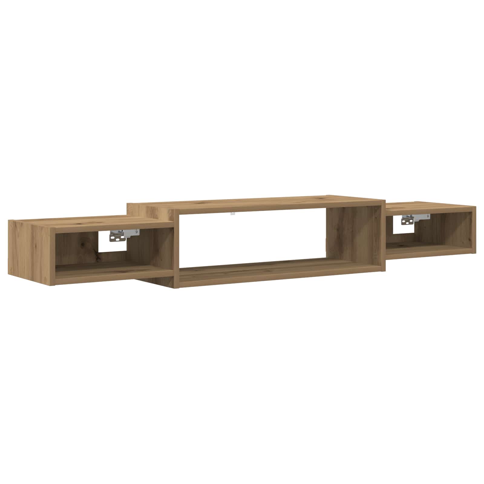 Wandmontierter TV-Schrank Wandhalterung Weiß 140 x 28 x 21 cm