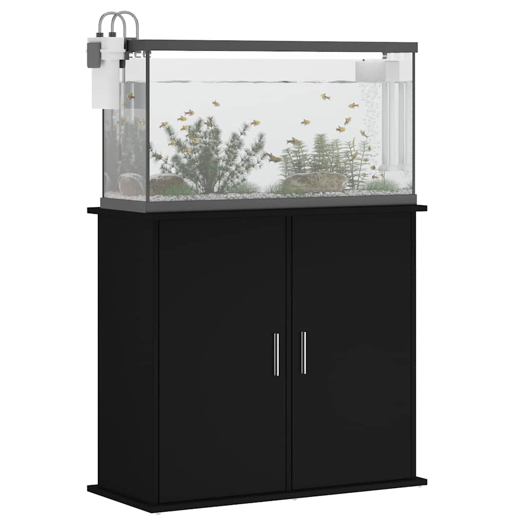 Aquariumständer Weiß 81x36x73 cm Holzwerkstoff