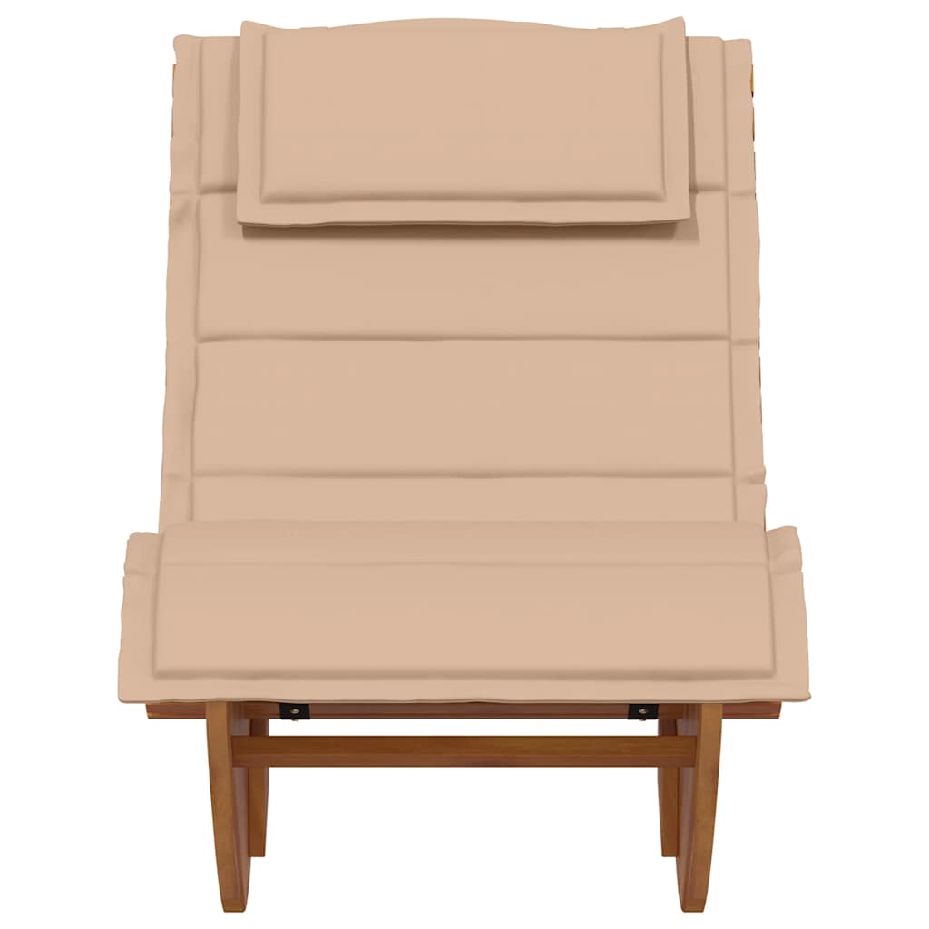 Schaukelstühle Sonnenliegen 2 Stk. Akazienholz