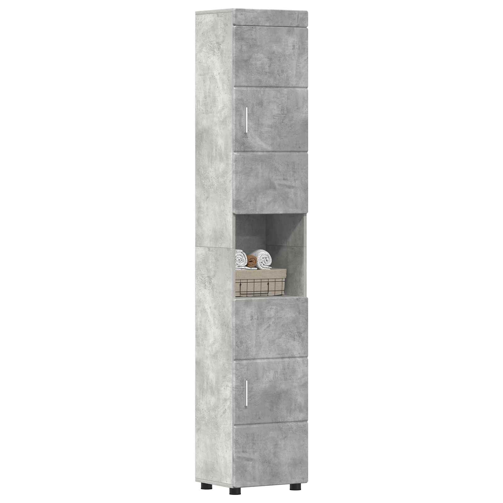 Badezimmermöbel-Set TULUM 2 pcs Weiß 60 x 34 x 63 cm