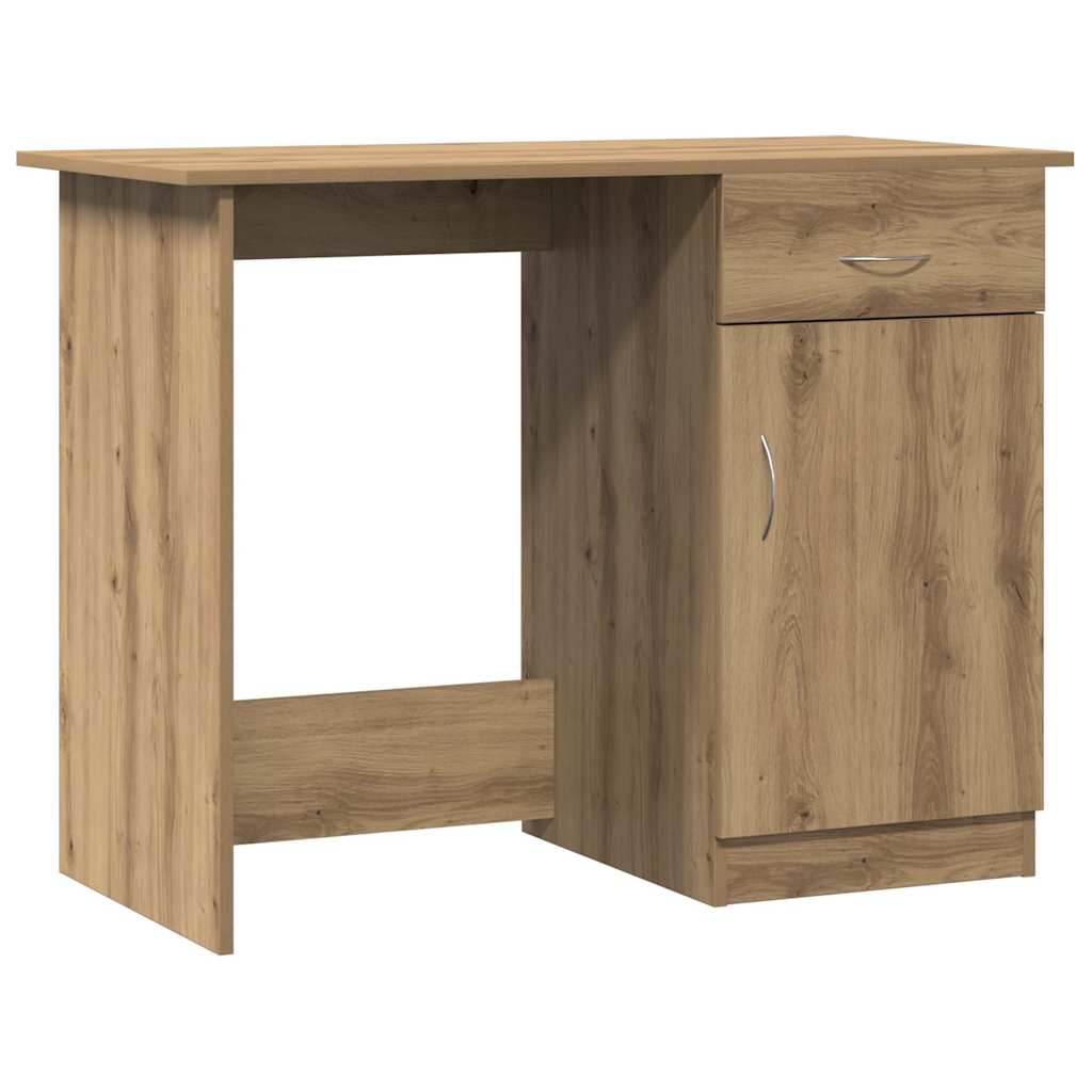 Schreibtisch Weiß 100×50×76 cm Holzwerkstoff