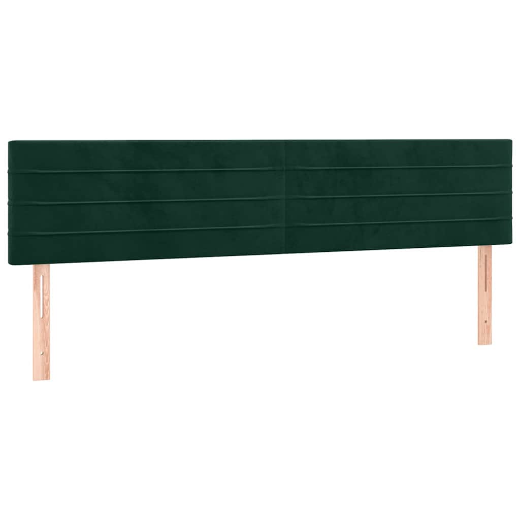 Kopfteil Hellgrau 80x5x118/128 cm Samt