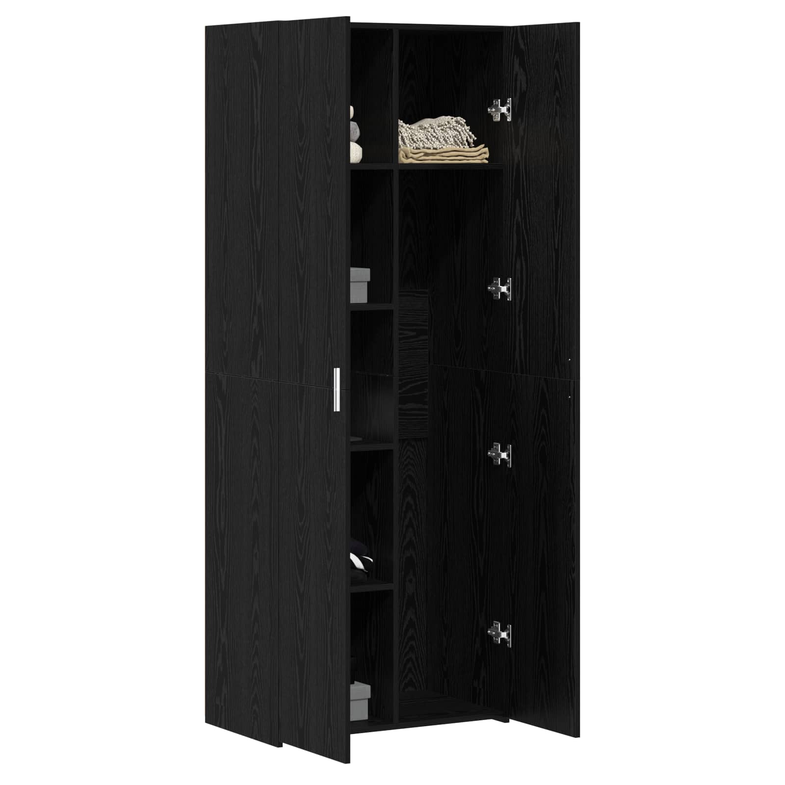 Highboard 2 pcs Artisan-Eiche 70 x 42,5 x 185 cm