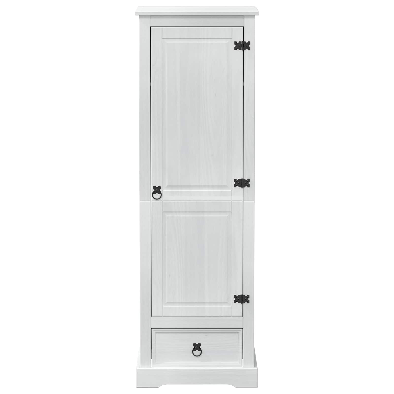 Kleiderschrank Corona 55x50x170 cm Massivholz Kiefer