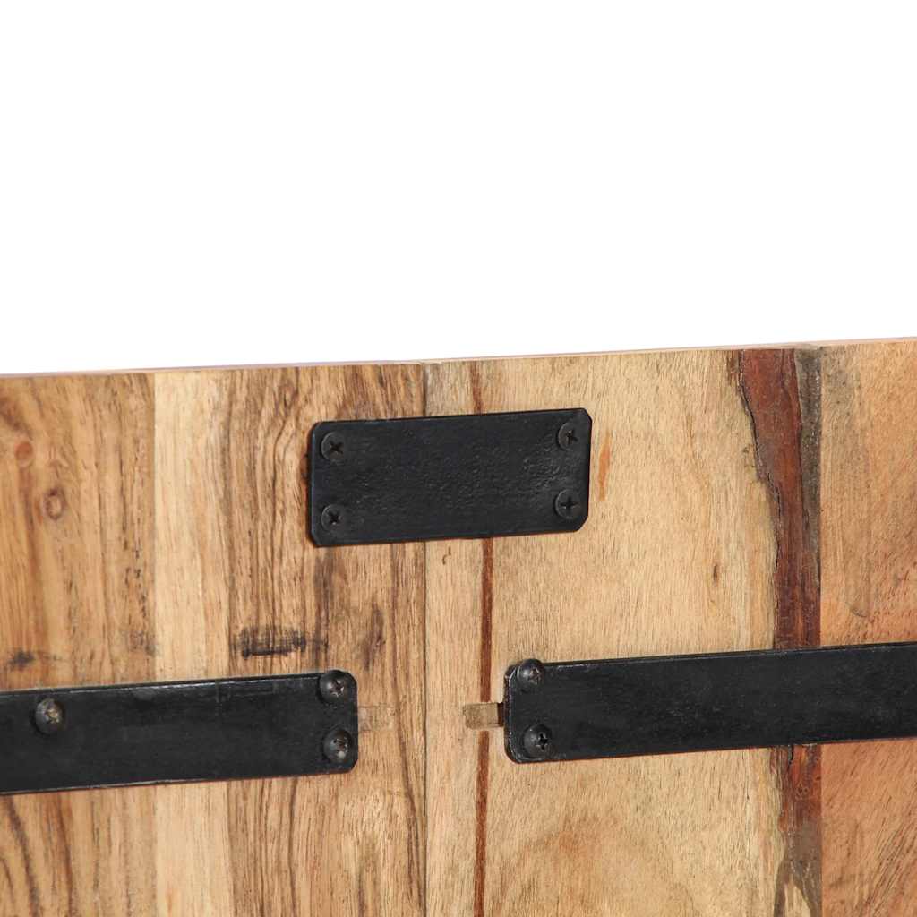 Kopfteil Mehrfarbig 160 cm Massivholz Altholz