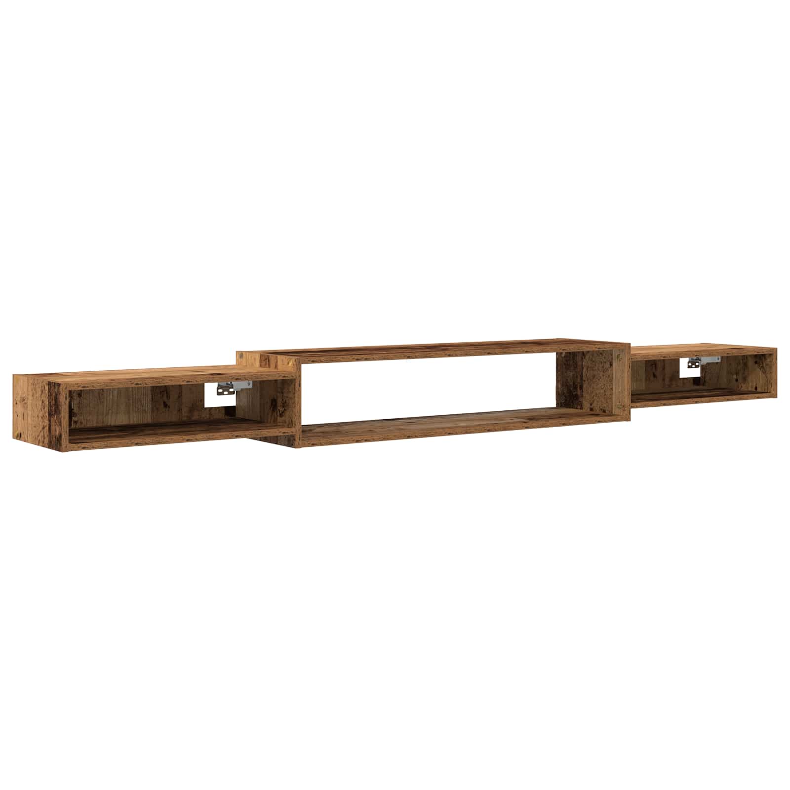 Wandmontierter TV-Schrank Wandhalterung Weiß 140 x 28 x 21 cm