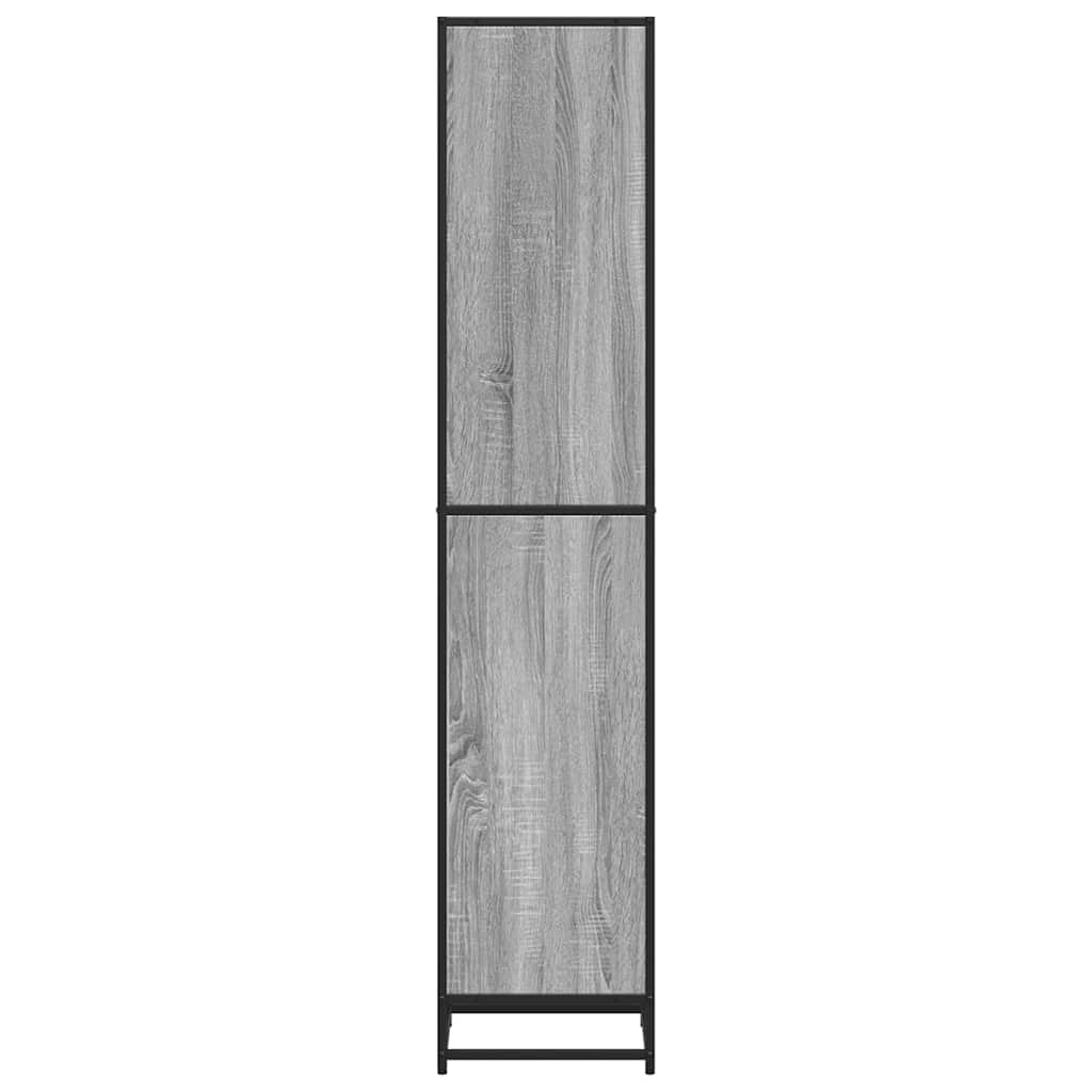 Bücherregal Schwarz 60x35x139 cm Holzwerkstoff
