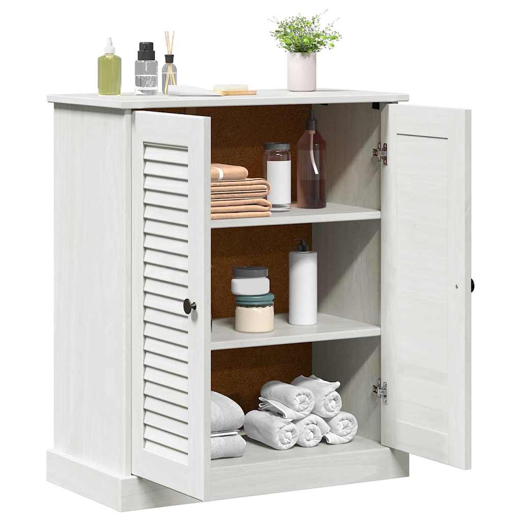 Badezimmerschrank VIGO Braun und Honigbraun 68 x 34 x 80 cm