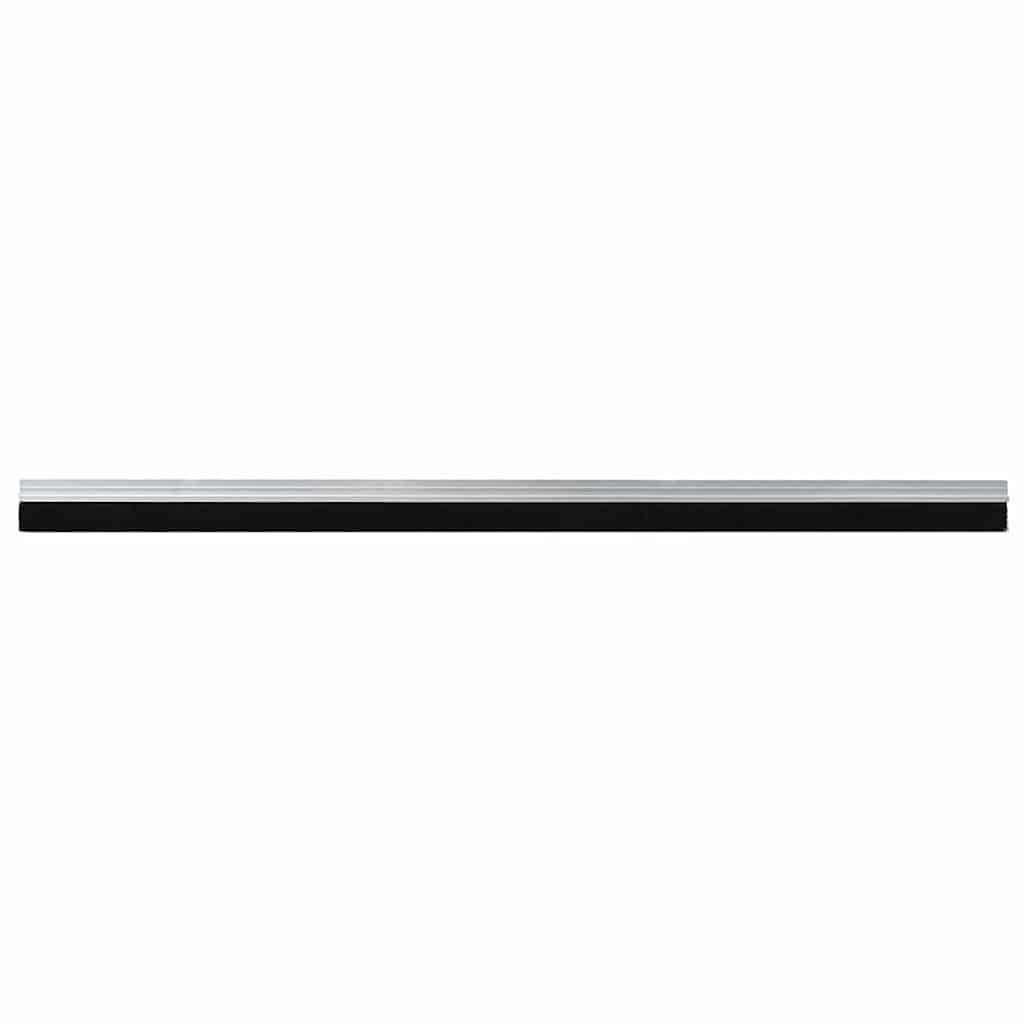 Selbstklebende Türbürstendichtungen 2 pcs Braun 100 cm