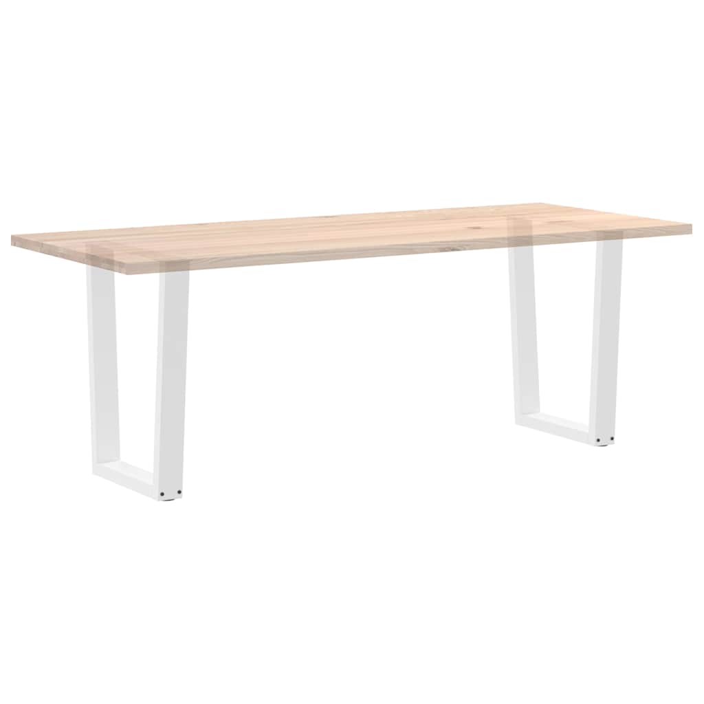 Couchtischbeine V-Form 2 Stück Schwarz 30x(30-31,3) cm Stahl