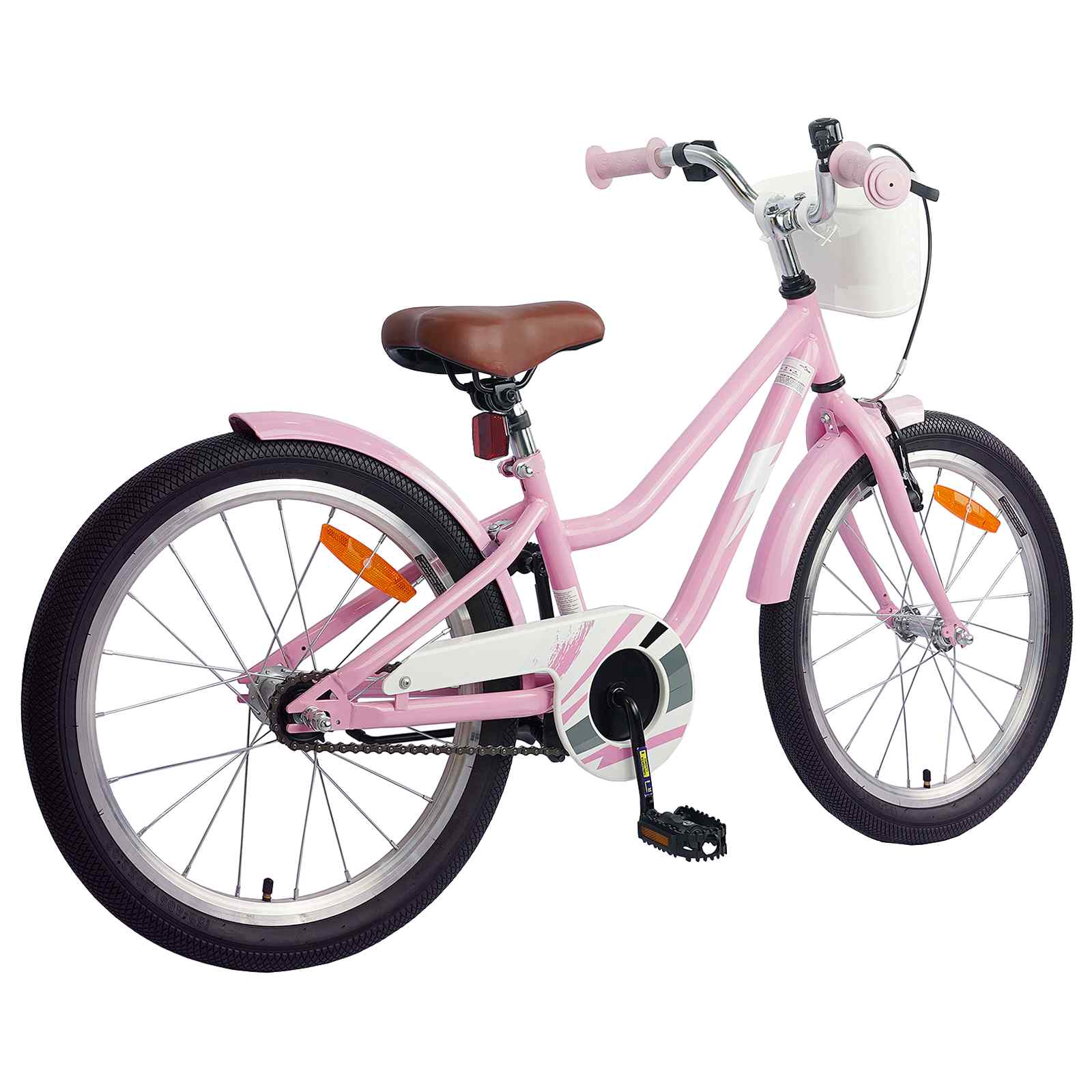 Kinderfahrrad 12 Zoll für 2-4 Jahre alt Hellrosa