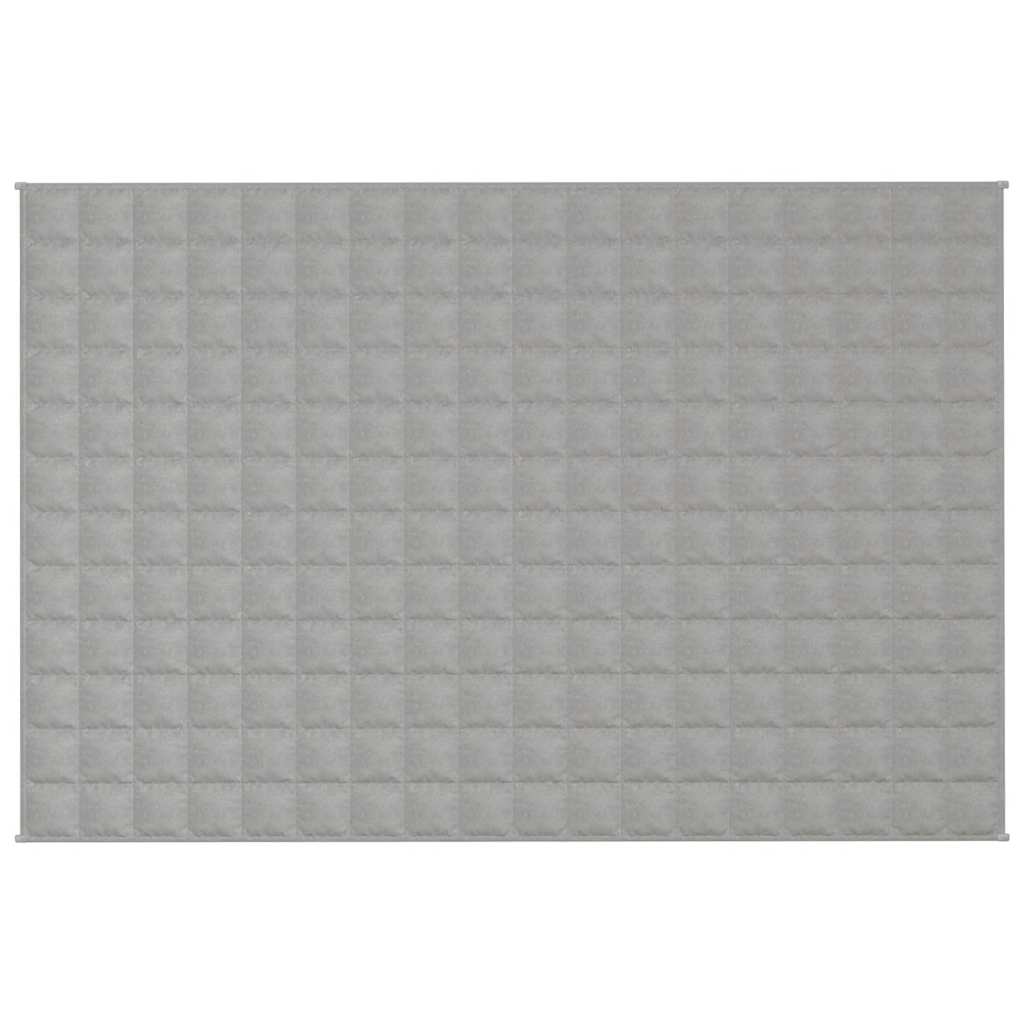 Gewichtsdecke Grau 122x183 cm 5 kg Stoff