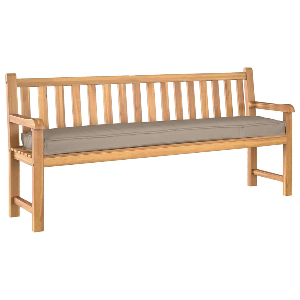 Palettenkissen Anthrazit 180 x 40 x 8 cm Oxford-Stoff