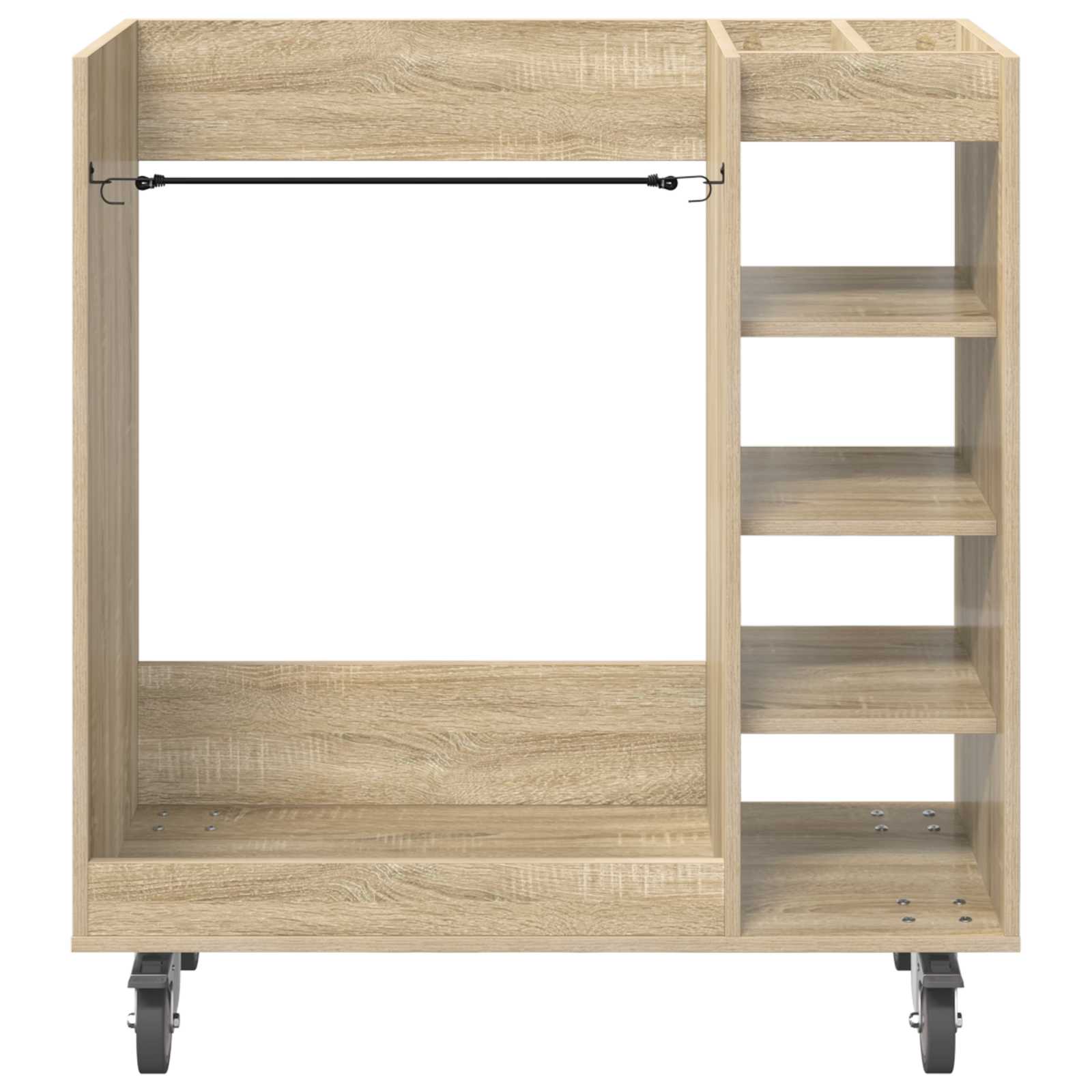 Golf Schrank Mit Rad Uni Weiß 65 x 45 x 98 cm