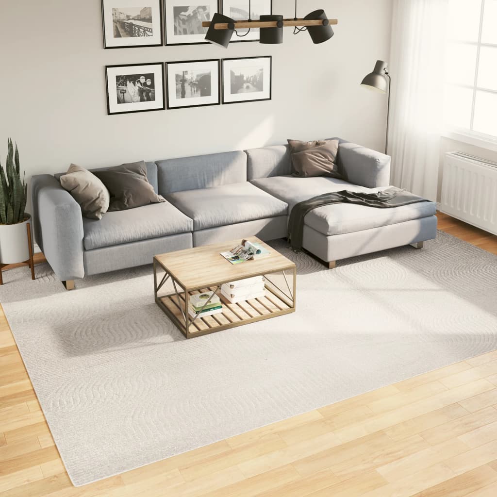 Teppich IZA Kurzflor Skandi-Stil Anthrazit 80x150 cm