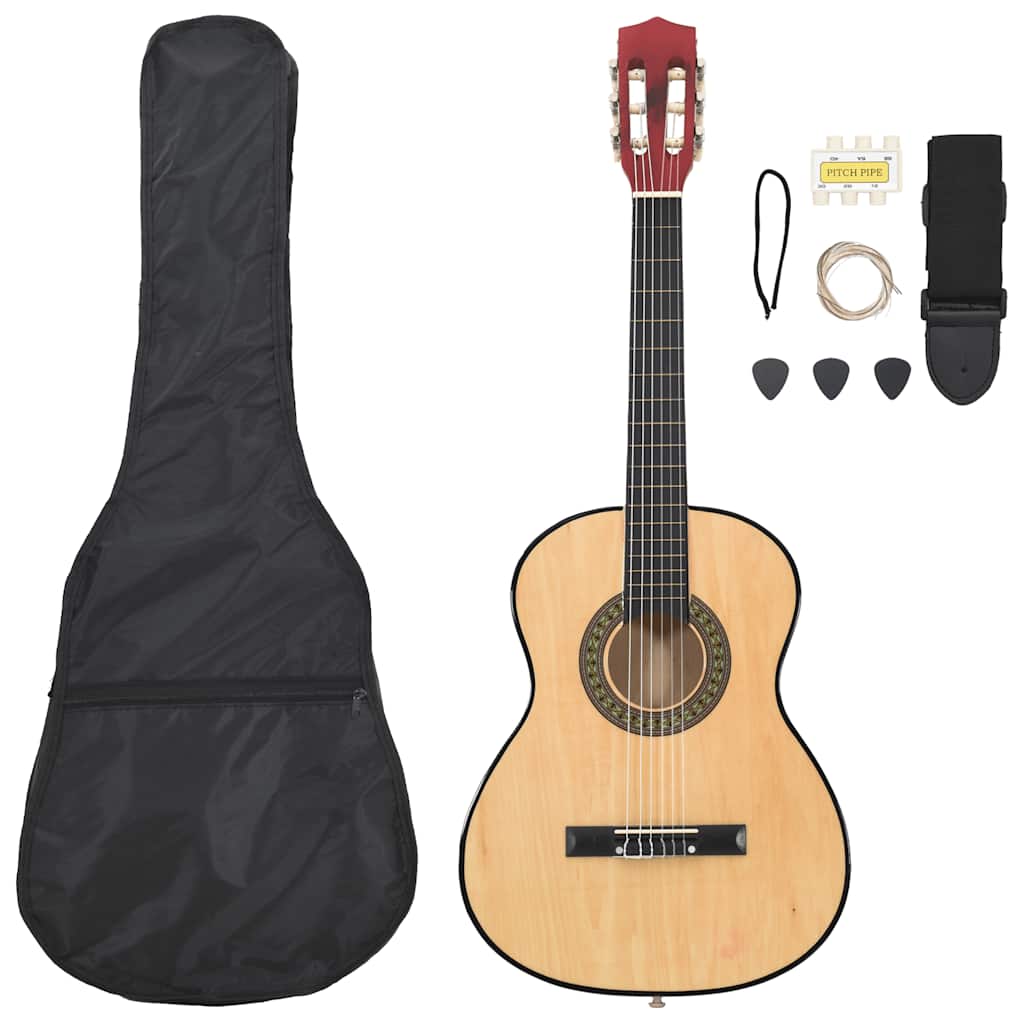 12.-tlg. Klassische Gitarre Set für Anfänger 4/4 39