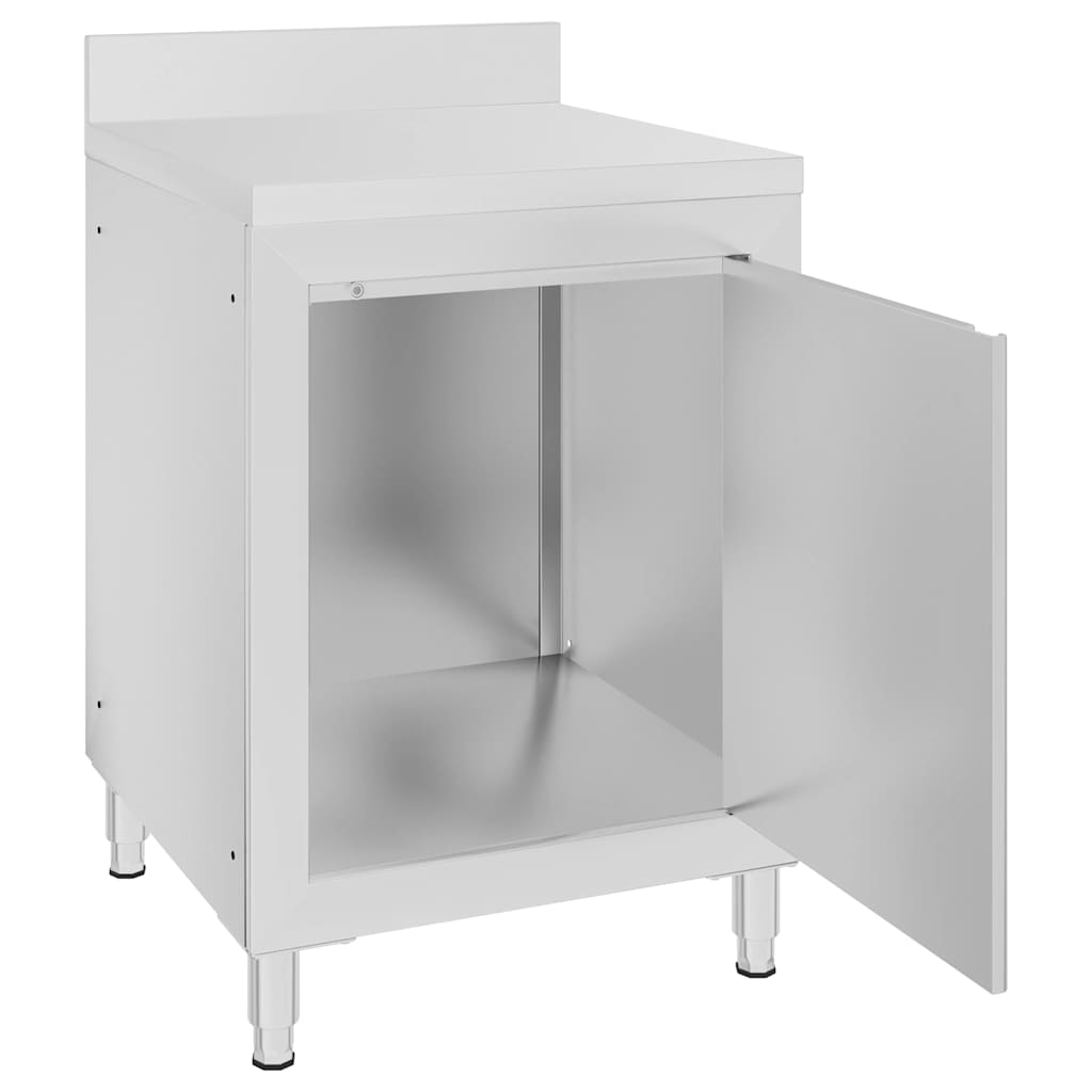 Gewerbe-Küchenschrank mit 2 Schubladen 50x60x96 cm