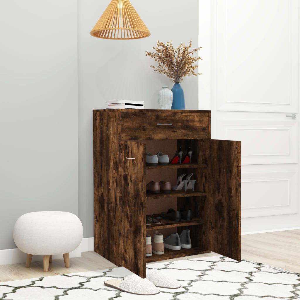 Schuhschrank Weiß 60×35×84 cm Holzwerkstoff